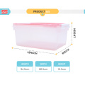 Высокое качество прозрачный многофункциональный пластик PP дети коробка для хранения с крышкой